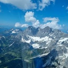 Flugwegposition um 11:53:20: Aufgenommen in der Nähe von Gemeinde Ramsau am Dachstein, 8972, Österreich in 2919 Meter